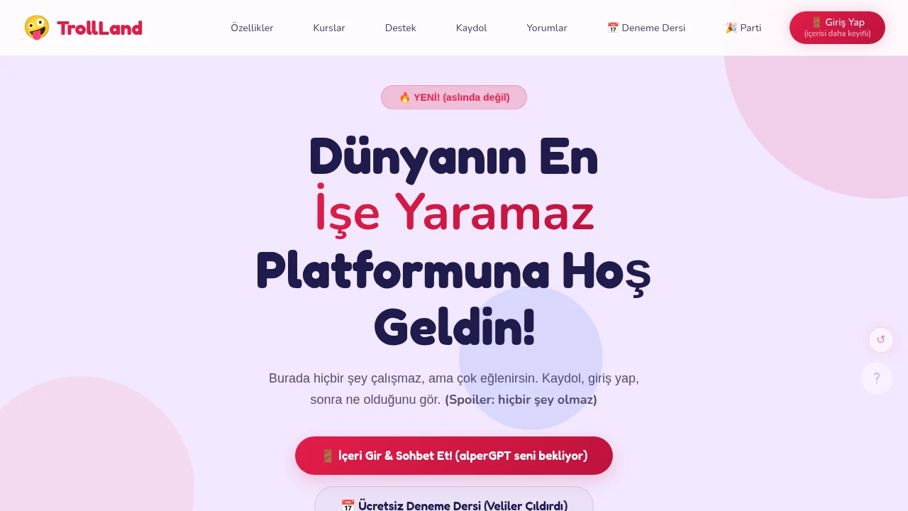 TrollLand — ürün sayfasından görünüm